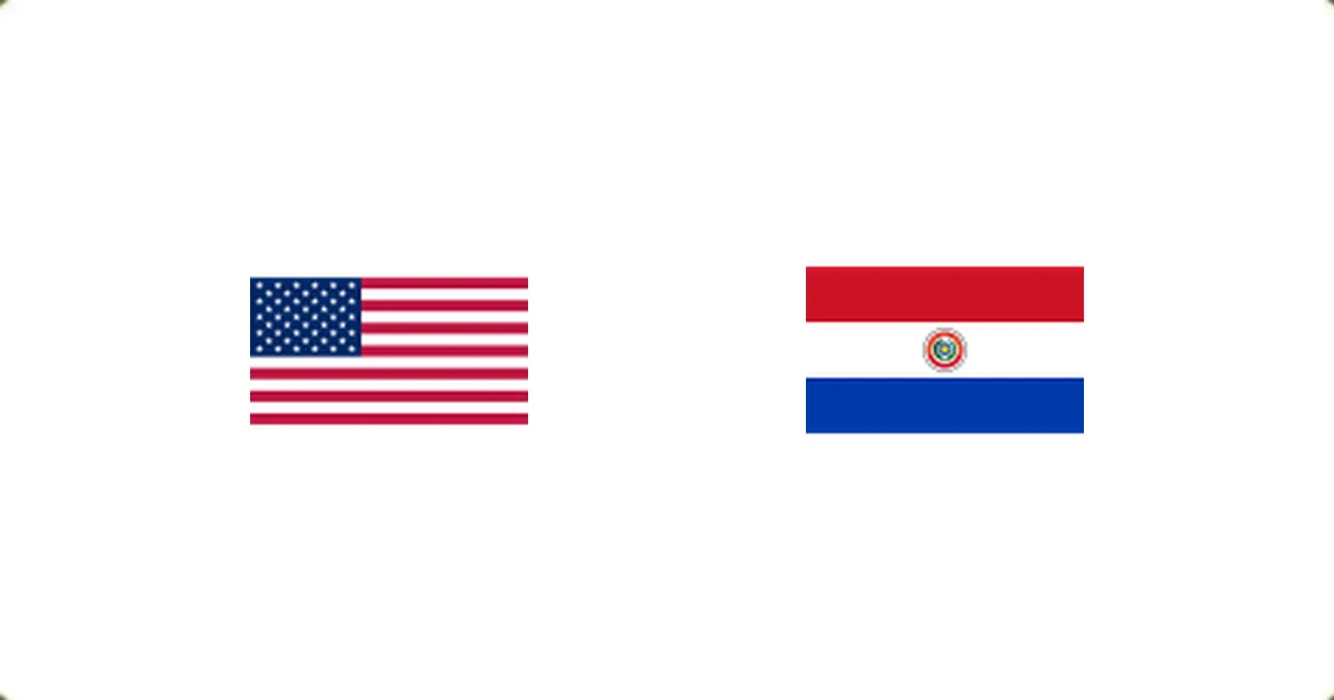 Prediction cover: USA vs Paraguay
